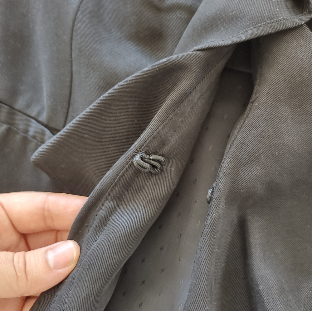 Forever 21Black Ruffle Blazer Jacket- Large - Picture 5 of 6